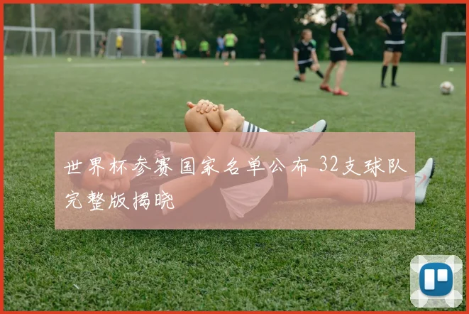 世界杯参赛国家名单公布 32支球队完整版揭晓